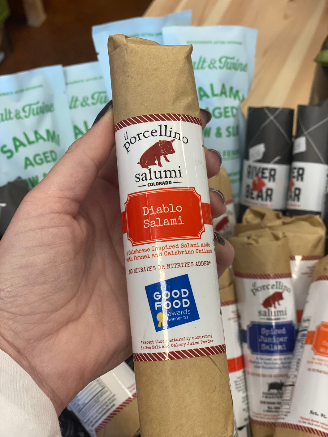 Il Porcellino Spicy Diablo Salami