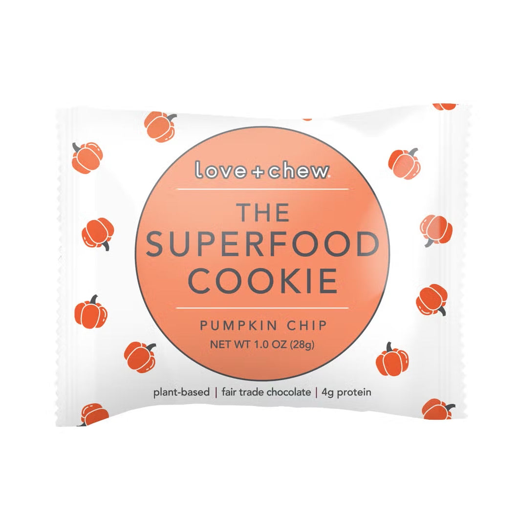 Love + Chew Superfood Cookie Pumpkin Chip
