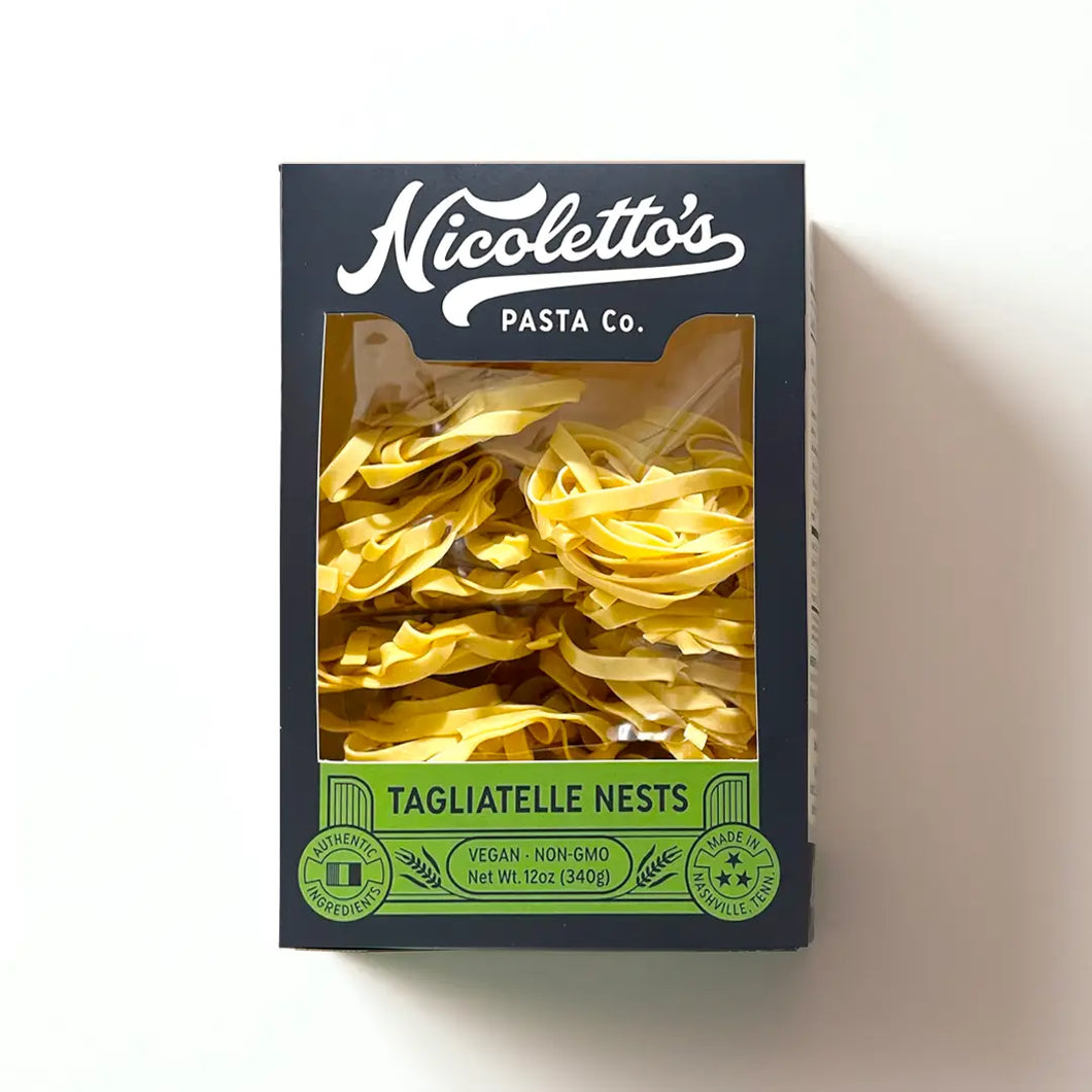 Nicoletto’s Pasta Tagliatelle Nests