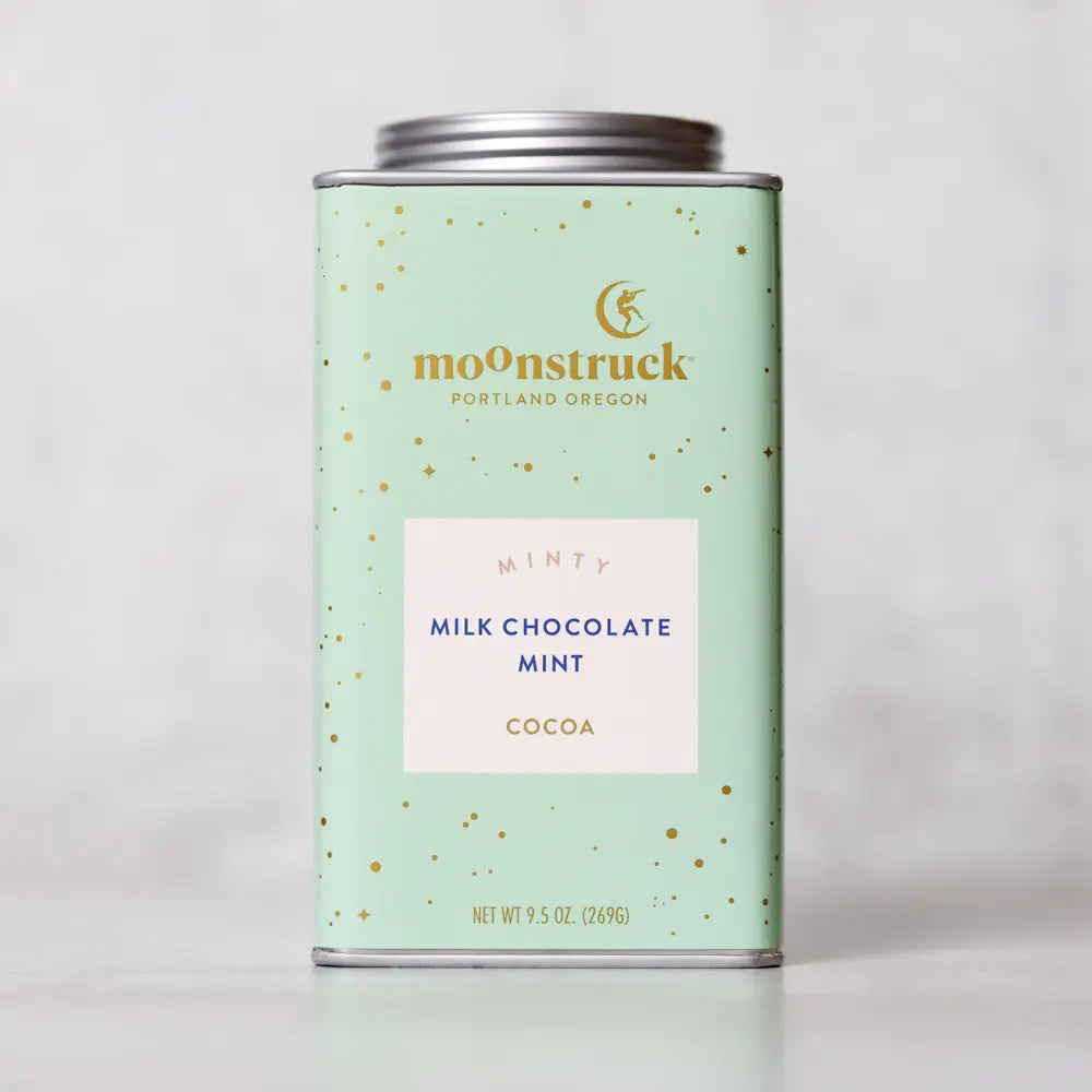 Moonstruck Mint Milk Chocolate Hot Cocoa Tin