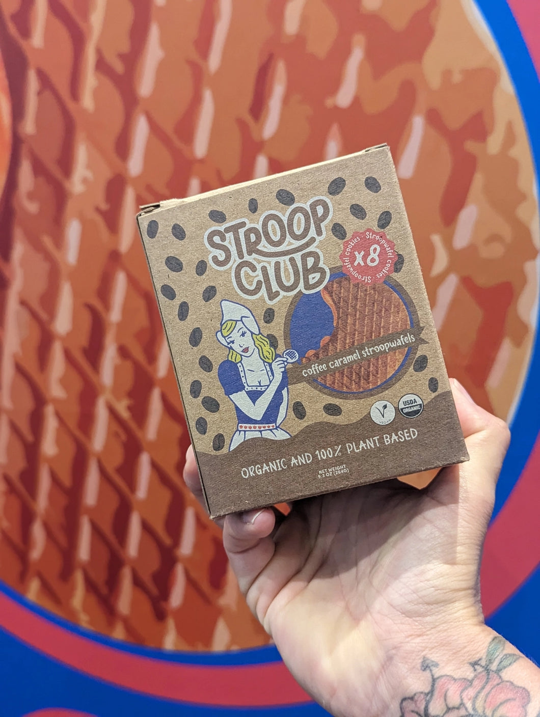 Stroop Club 8 pack Coffee Caramel Stroopwafels