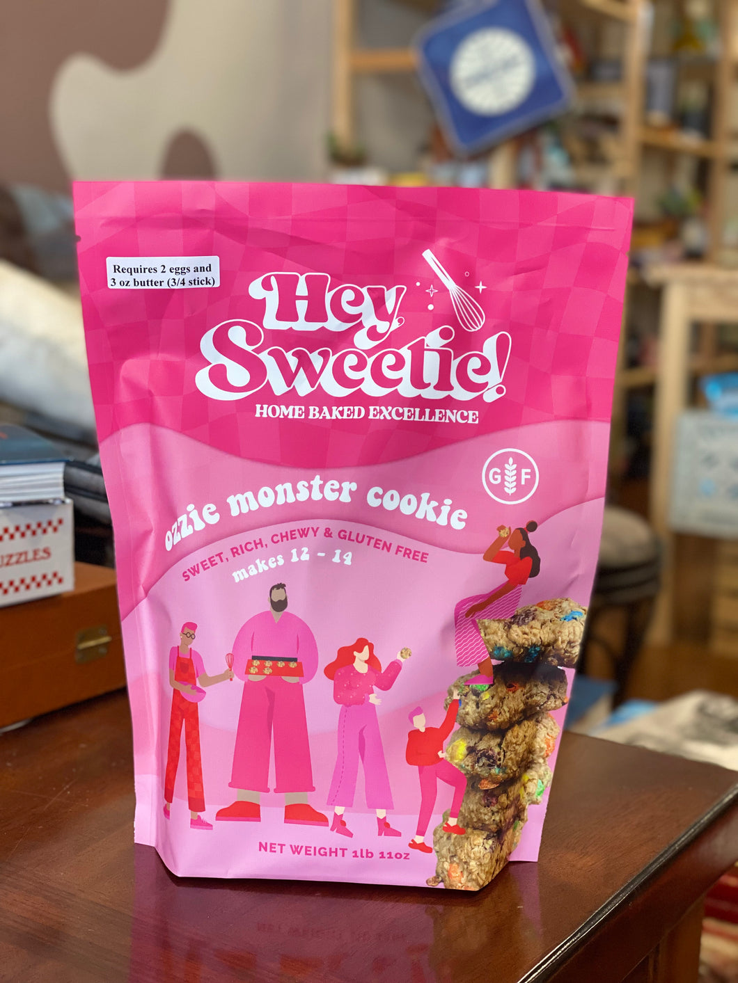 Hey Sweetie Ozzie Monster Cookie Mix
