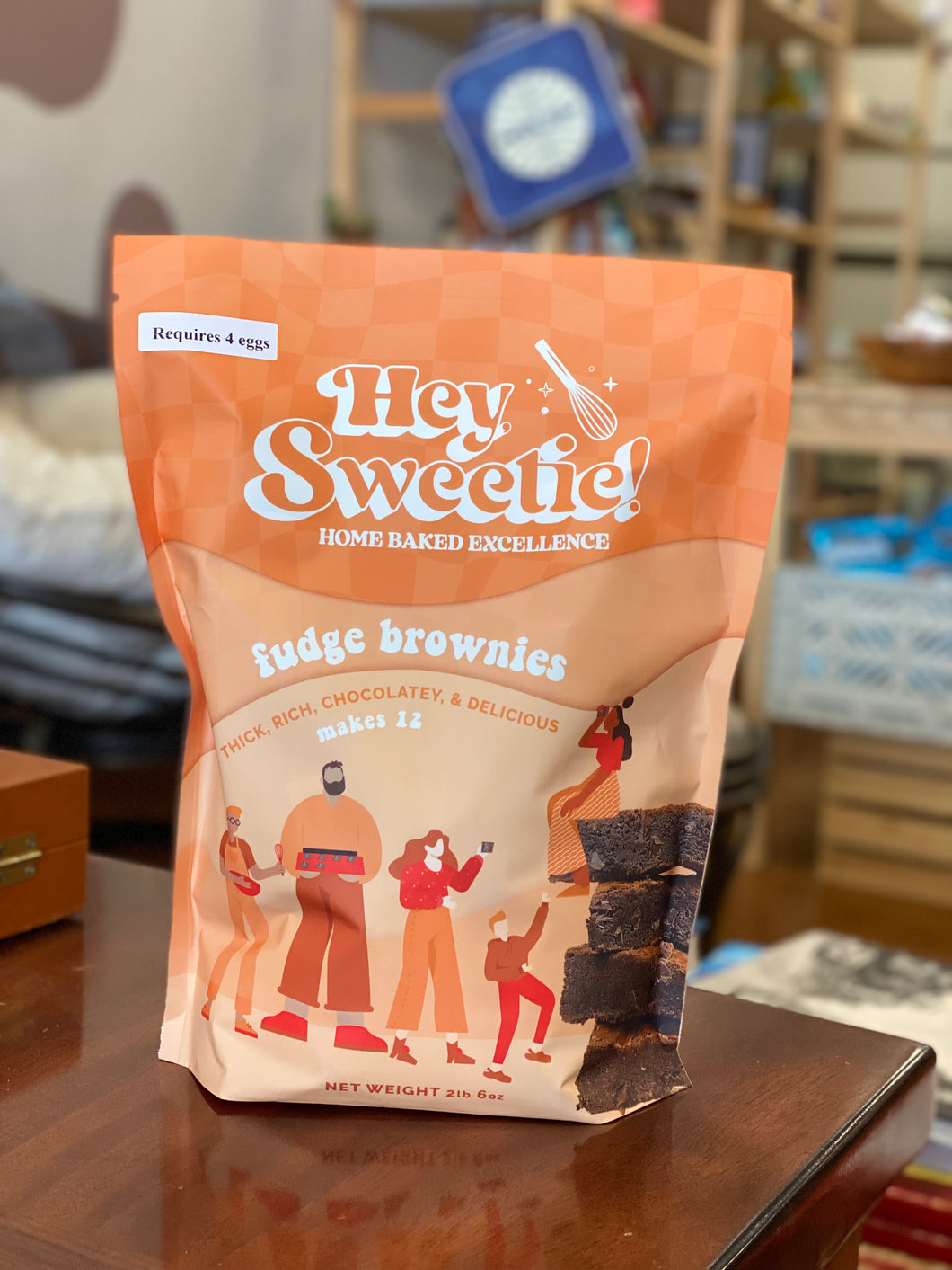 Hey Sweetie Fudge Brownies Baking Mix