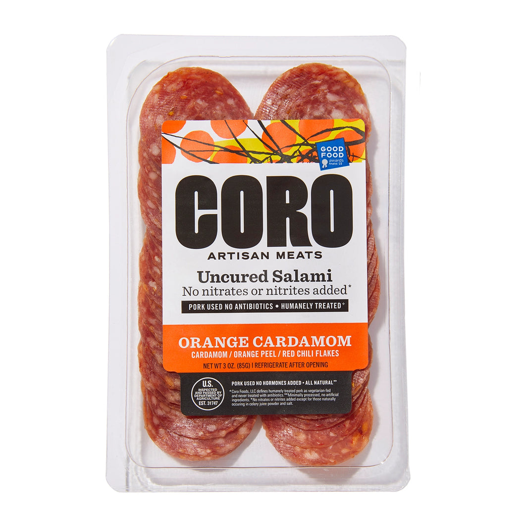 Coro Uncured Orange Cardamom Sliced