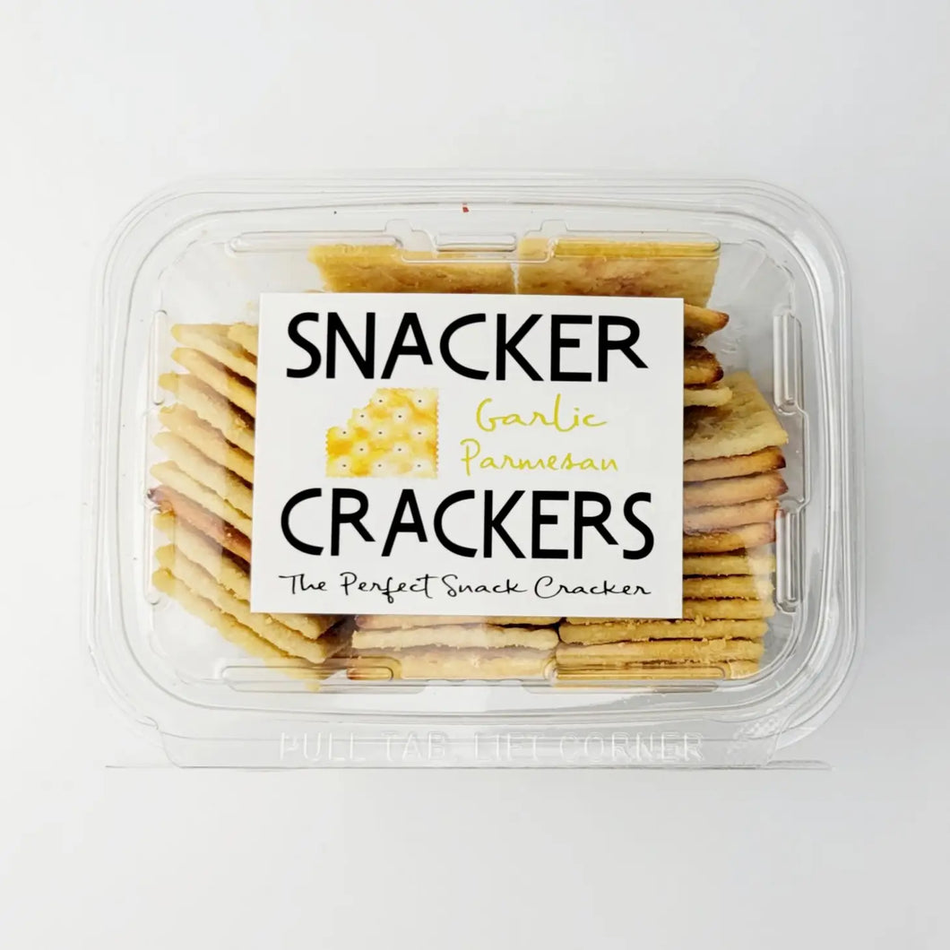 Snacker Crackers Garlic Parmesan