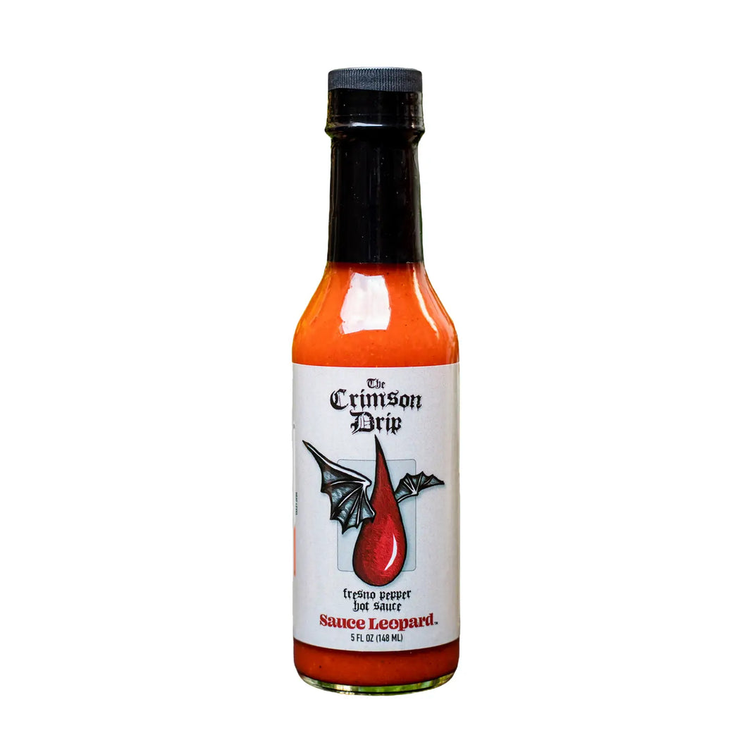 Sauce Leopard The Crimson Drip Fresno Pepper Hot Sauce