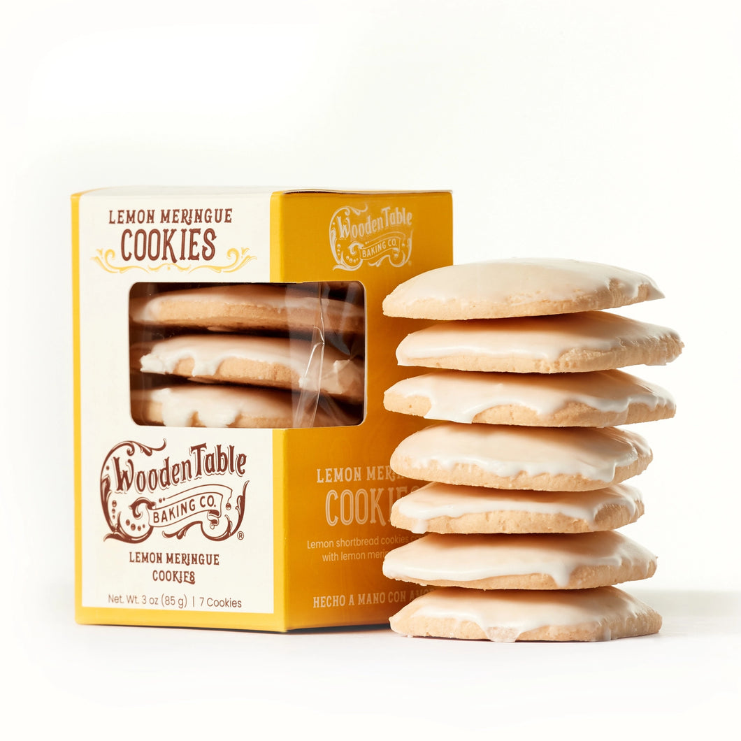 Wooden Table Lemon Glazed Cookies